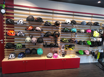 Intérieur magasin de vélos Villeurbanne